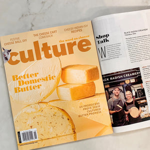 BRC Cheese Shop Featured in Culture Magazine!